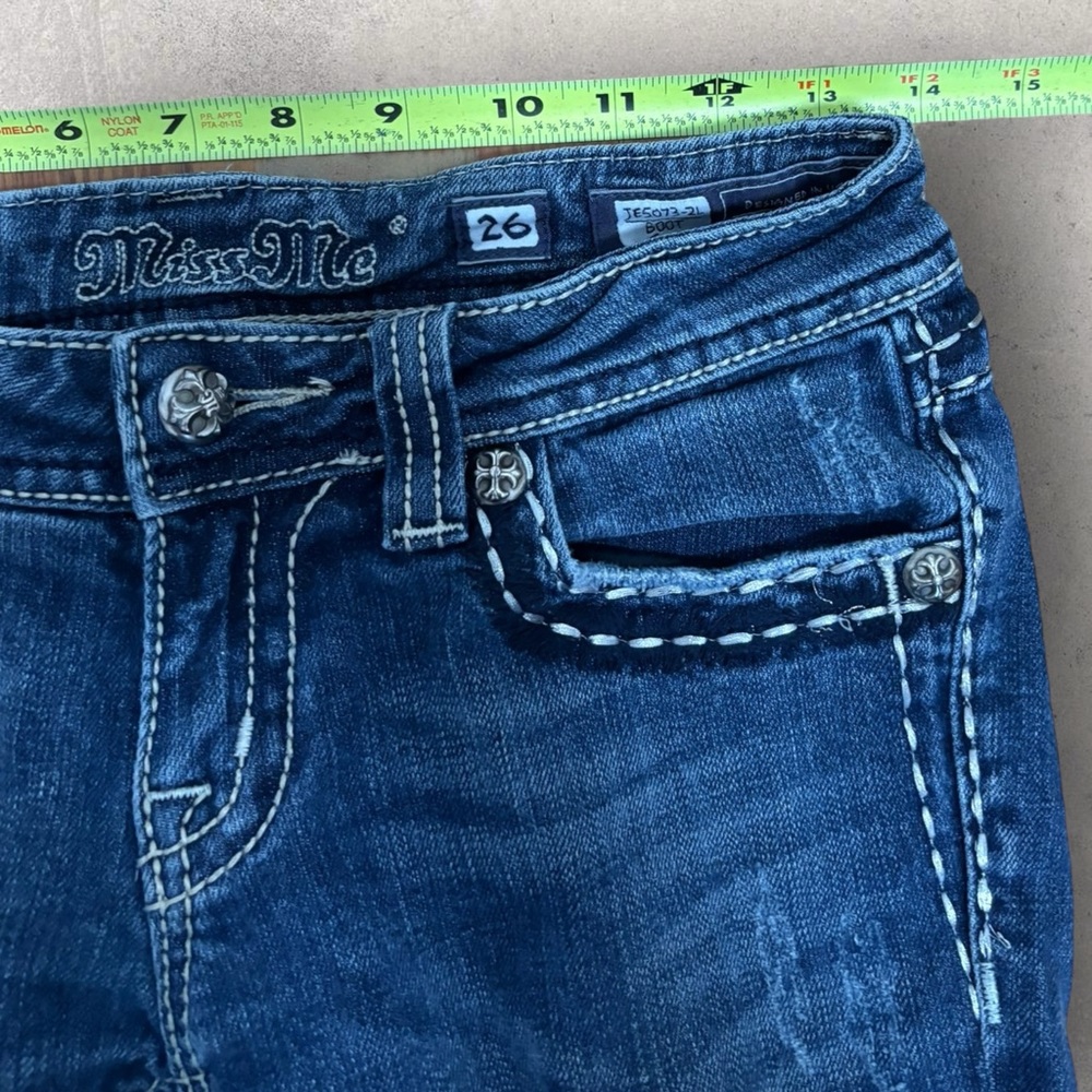 Miss me low rise bootcut jeans - Picture 7 of 8